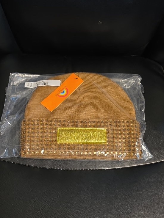 Accessories - Kurt Geiger Crystal Studded Knit Hat